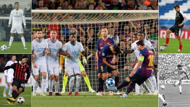 Top những “bậc thầy” cầu thủ sút phạt hay nhất hiện nay